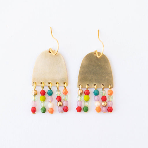 Happy Fringe Earrings - Art Department LLC