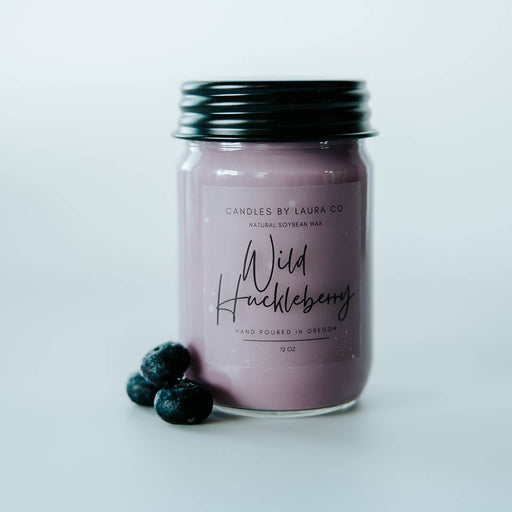 Wild Huckleberry Soy Jar Candle