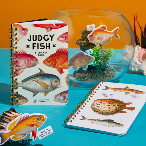 Judgy Fish Sticker Book - Art Department LLC