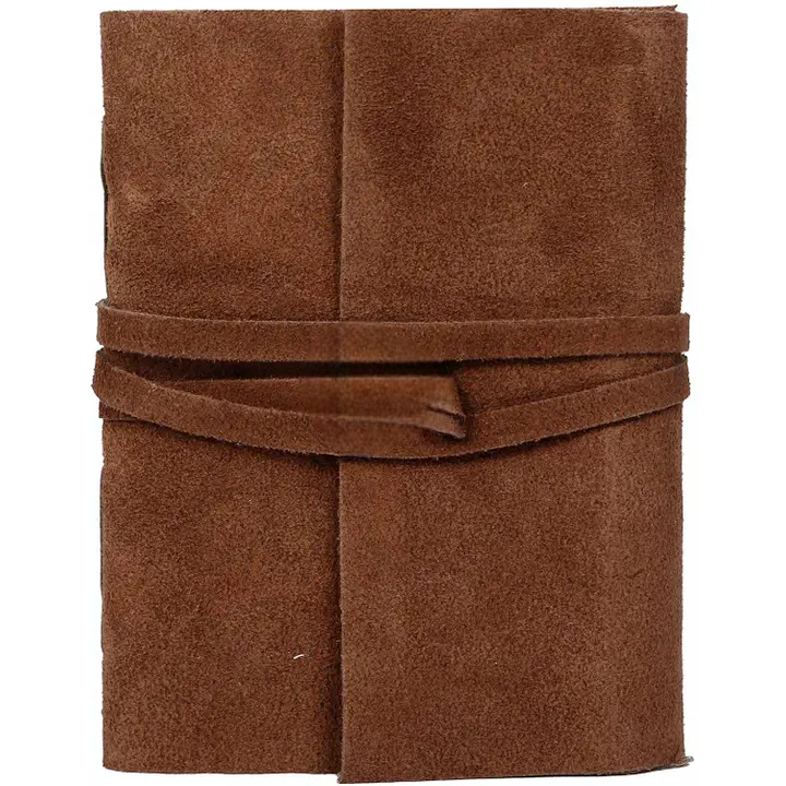 Tuzech Handmade Water Buffalo Leather Journal -  Lined