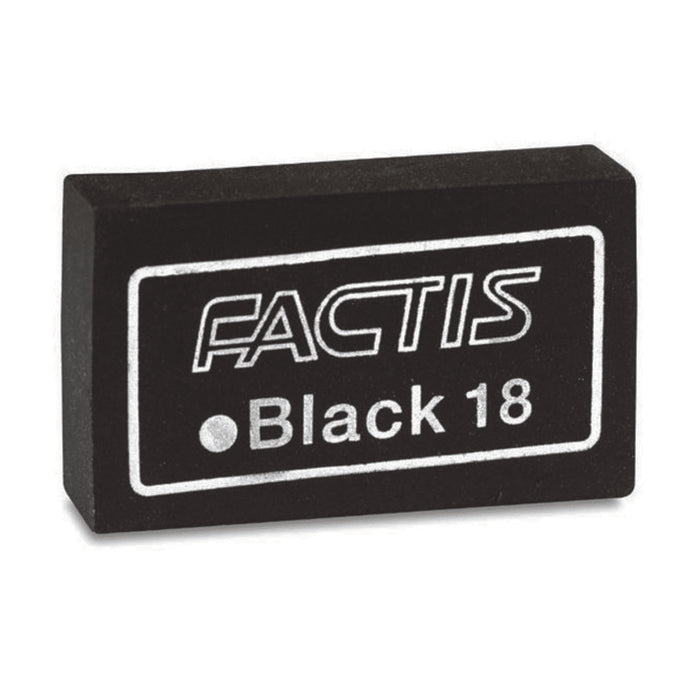 Factis Soft Black Charcoal and Graphite Eraser