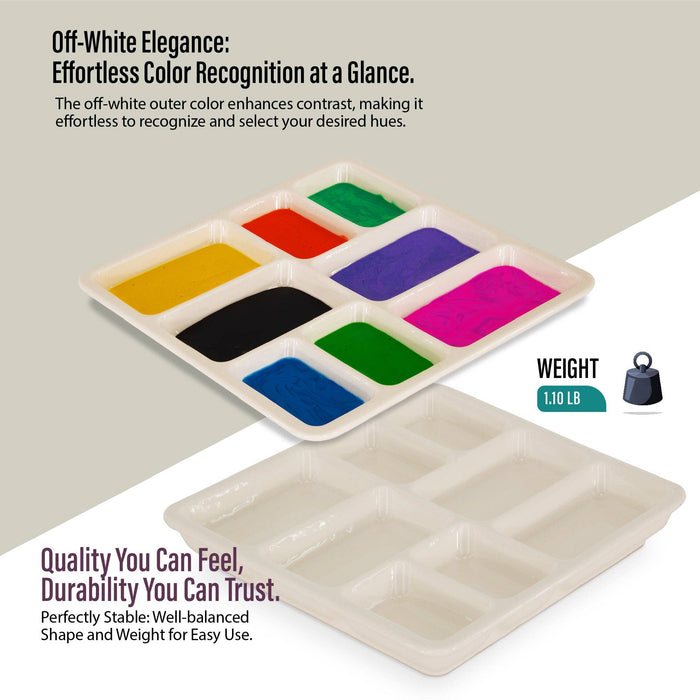 8 - Well Ceramic Palette - Art Department LLC
