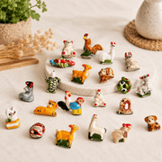Handmade Mini Ceramic Animal Beads - Art Department LLC