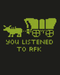 You Listened to RFK Cross Stitch Kit - Art Department LLC