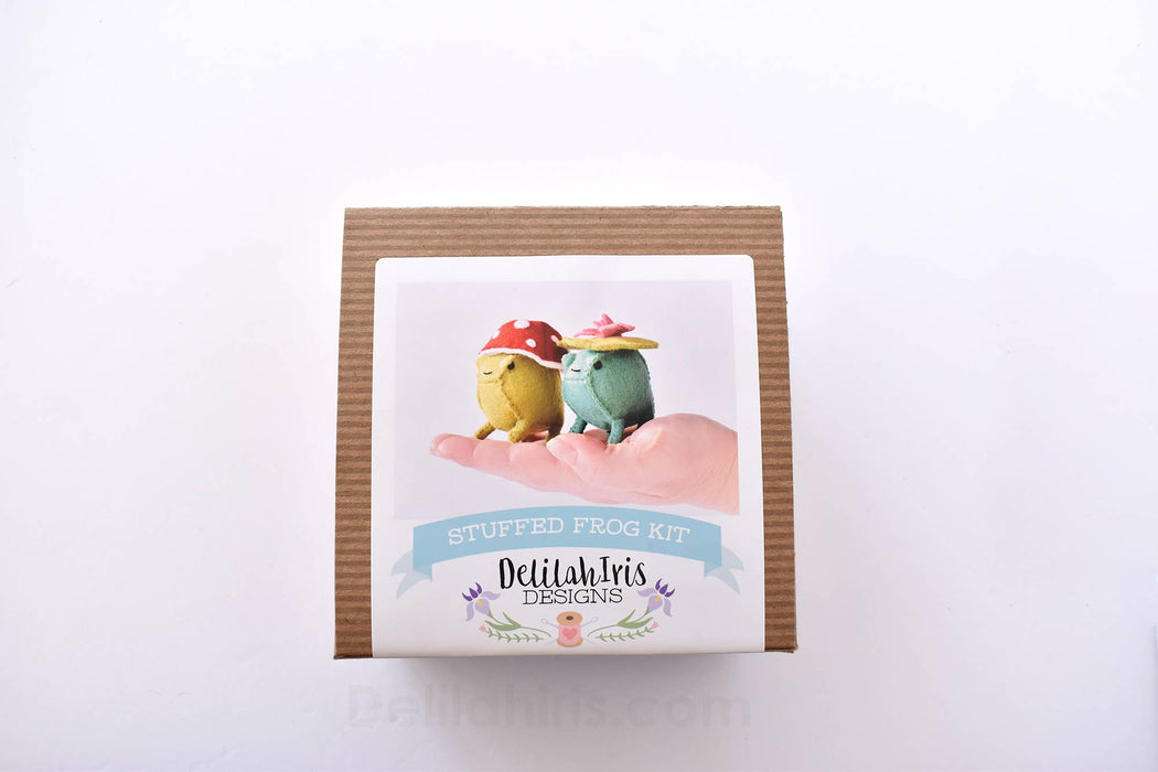 DIY Felt Frog Sewing Kit - Art Department LLC