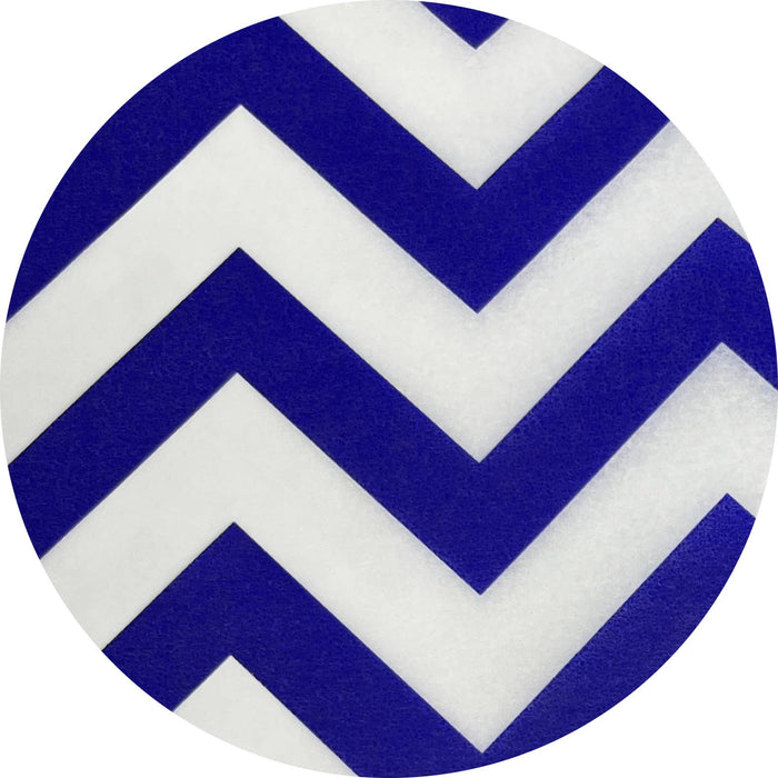 Navy & White Chevron Tissue Paper