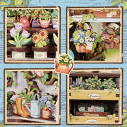 DIY Book Nook Kit: Anna‘s Blue Blossom - Art Department LLC