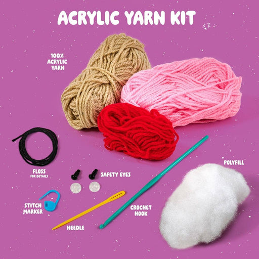 Amigurumi Crochet Kit - Sherry the Cupcake - Art Department LLC
