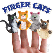 Finger Puppet Cats - Art Department LLC