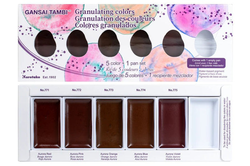 Gansai Tambi 5&6 Color Sets - Art Department LLC