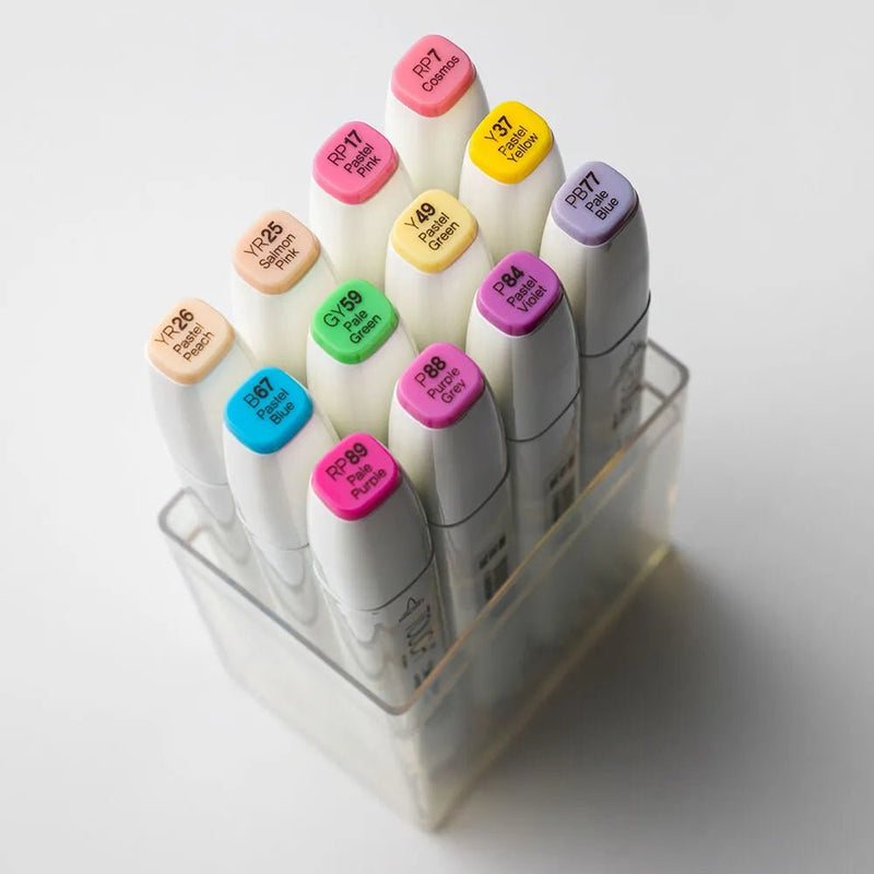 Touch Alcohol Markers Sets of 12 - Art Department LLC