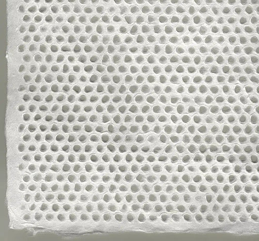 Honeycomb Circles, White Decorative Paper