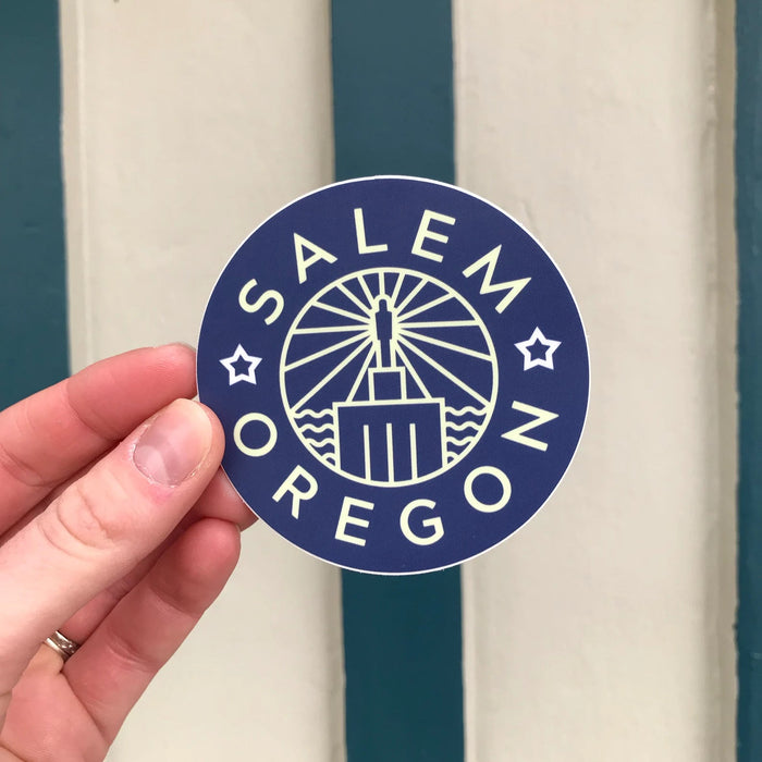 Salem Capitol Building Sticker