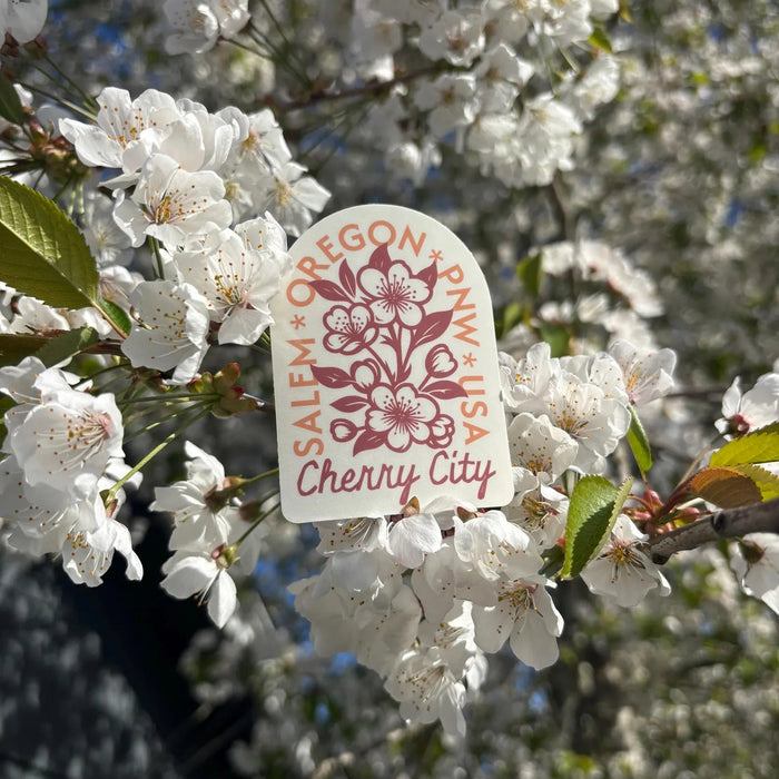 Salem Cherry City Sticker