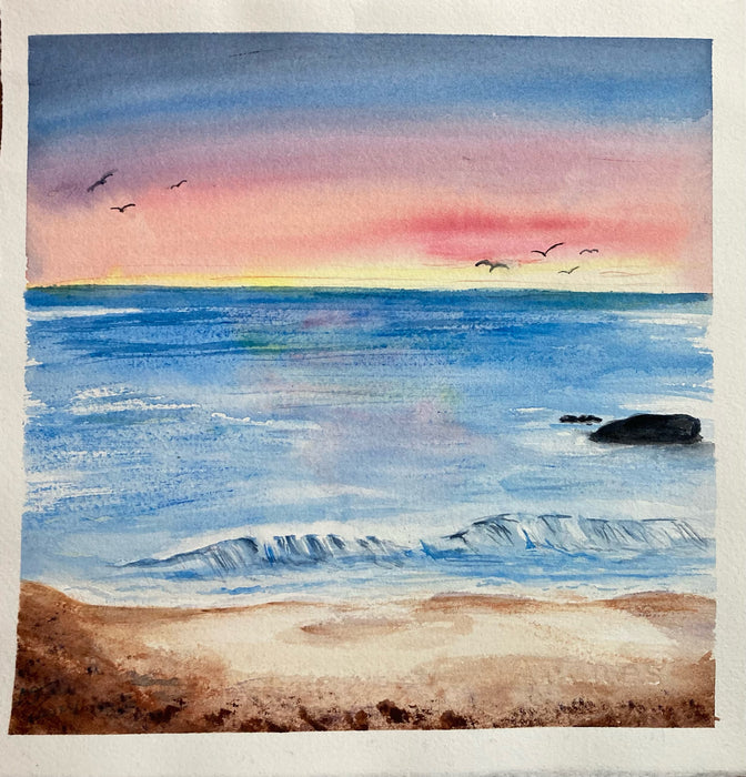 Loose Watercolor for Beginners with Claire Diehl Summer 2024