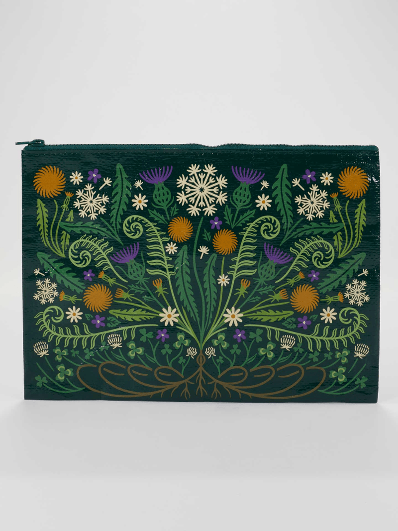Blue Q Zipper Pouch - Art Department LLC
