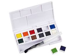 Watercolour Paint Pan Set