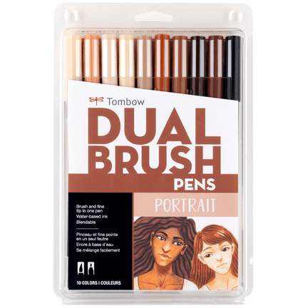 Tombow 10ct Dual Brush Pen Art Markers - Art Department LLC