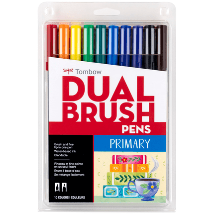 Tombow 10ct Dual Brush Pen Art Markers - Art Department LLC