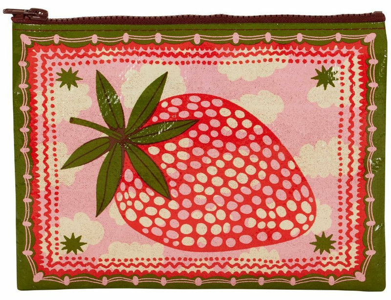 Blue Q Zipper Pouch - Art Department LLC