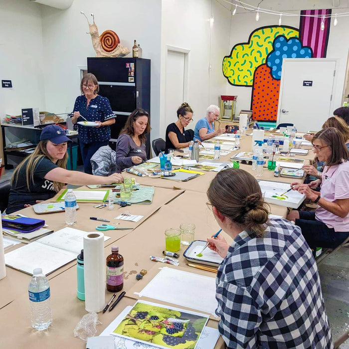 Watercolor Realism Basics Class Spring with Sherree Rodriguez