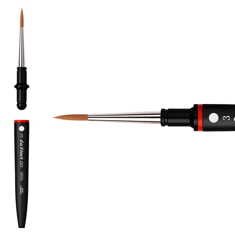 Da Vinci Go Spin Travel Brushes