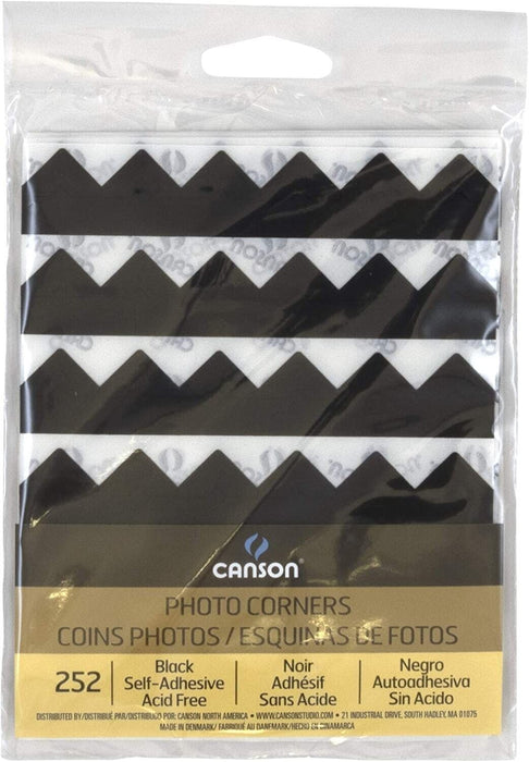 Canson Photo Corners Self-Adhesive, Acid Free, 252/SH