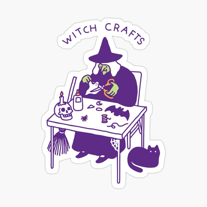 Witch Crafts Sticker