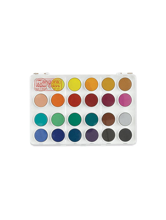 Angora watercolor set, 24 colors muticolor set