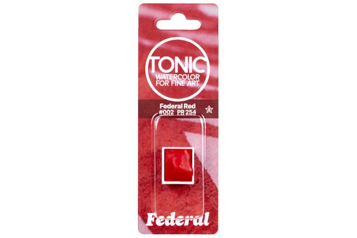 Tonic Watercolor Half Pan, Federal Red