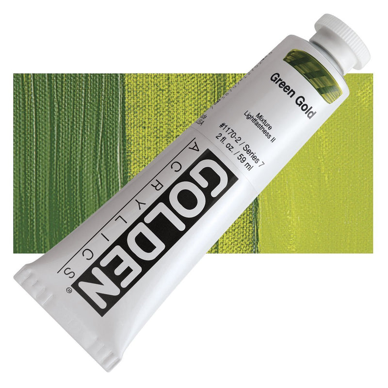 Golden Interference and Iridescent Heavy Body Acrylics 2oz - Art Department LLC