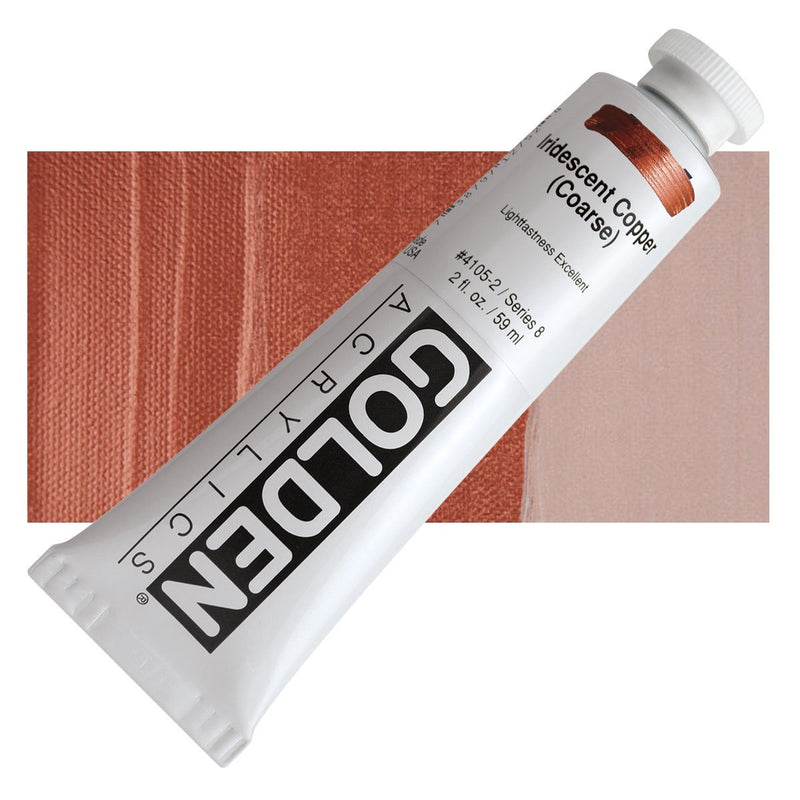 Golden Interference and Iridescent Heavy Body Acrylics 2oz - Art Department LLC