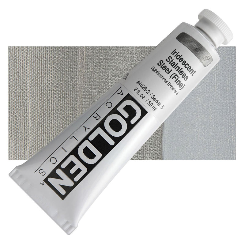 Golden Interference and Iridescent Heavy Body Acrylics 2oz - Art Department LLC