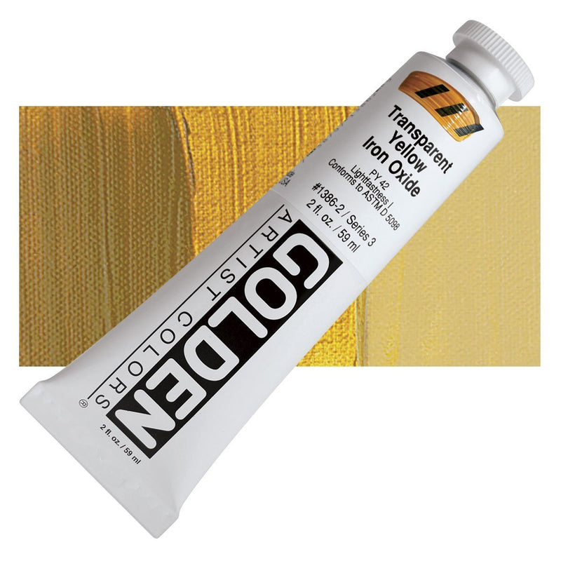 Golden Heavy Body Acrylic Paint 2 oz (I) - Art Department LLC