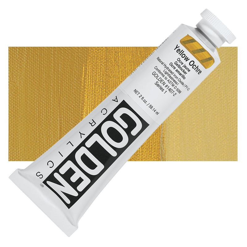 Golden Heavy Body Acrylic Paint 2 oz (I) - Art Department LLC