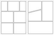 Blank Comic Book (Stencil included) - Art Department LLC