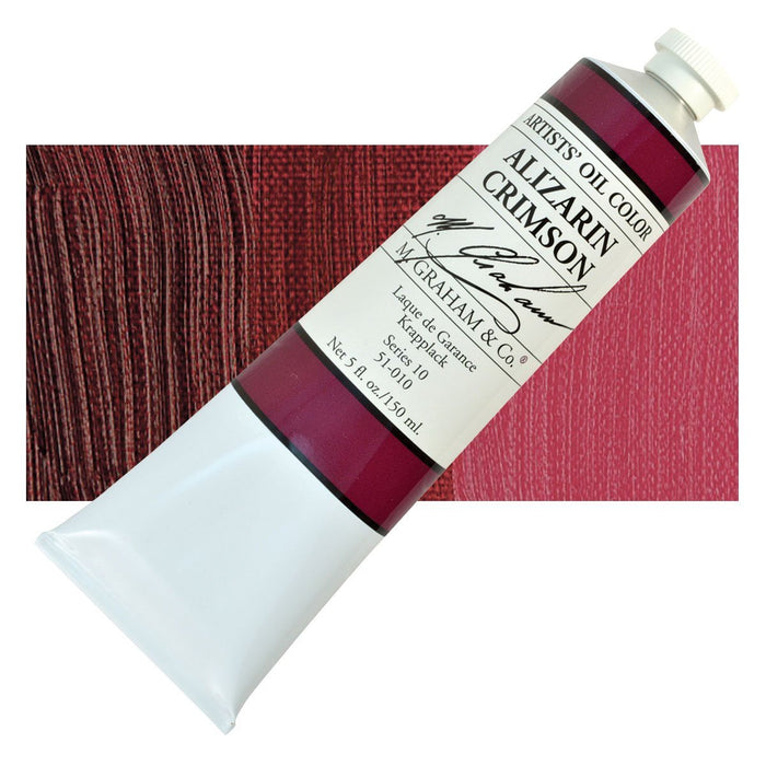 Da Vinci Fluid Acrylics - Alizarin Crimson, 4 oz bottle