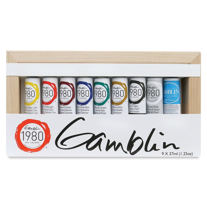 Gamblin Artist's Oil Colors - FastMatte Alkyd Oil Colors Introductory Set