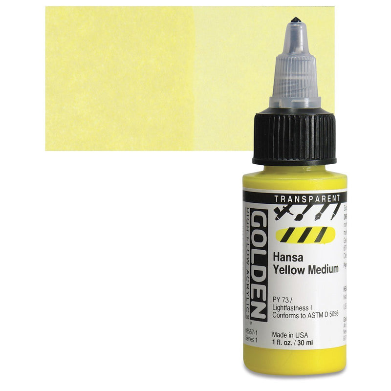 Golden High Flow Acrylics 1oz - Art Department LLC