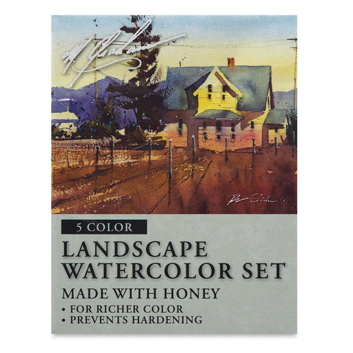 M Graham Landscape 5 Color Watercolor Set | Art Department LLC