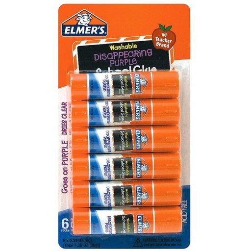 Elmer's Washable Glue Sticks Disappearing Purple | Elmer's