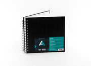 Art Alternatives Hardbound Sketchbook, Black - Art Department LLC