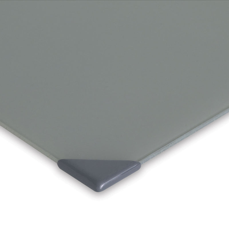 POSH Glass Table Top Palettes, Gray 16 x 20 - Art Department LLC