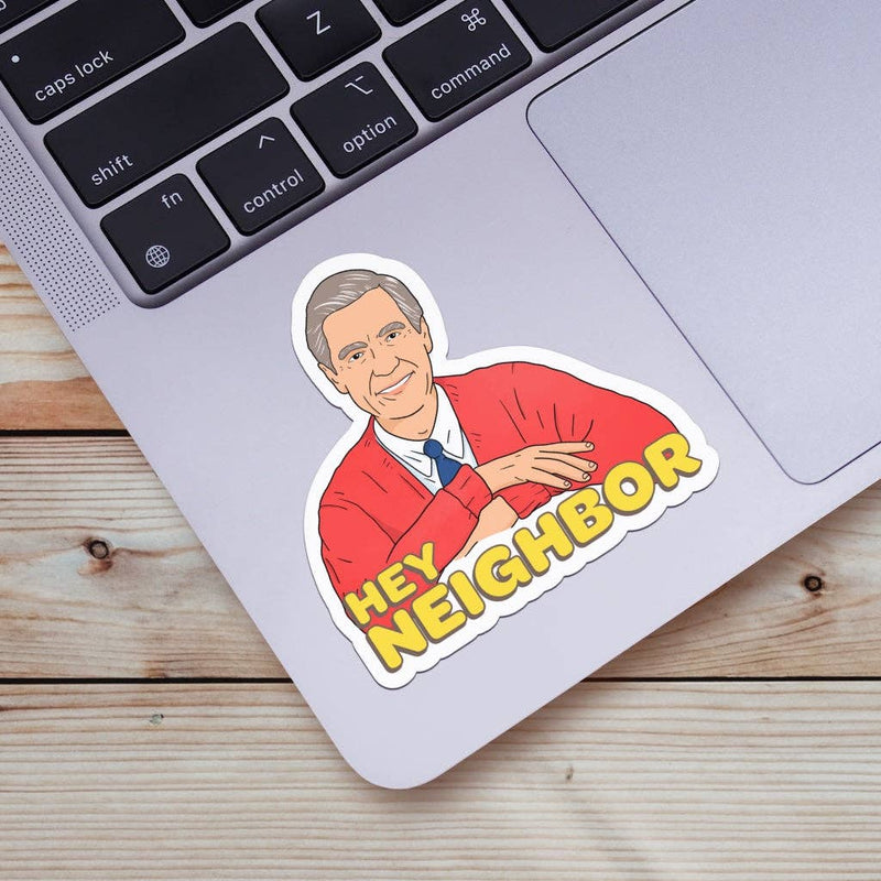 Hey Neighbor Sticker - Art Department LLC
