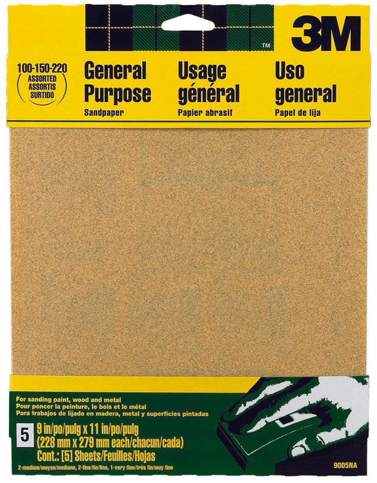 General Purpose Sandpaper Assortment