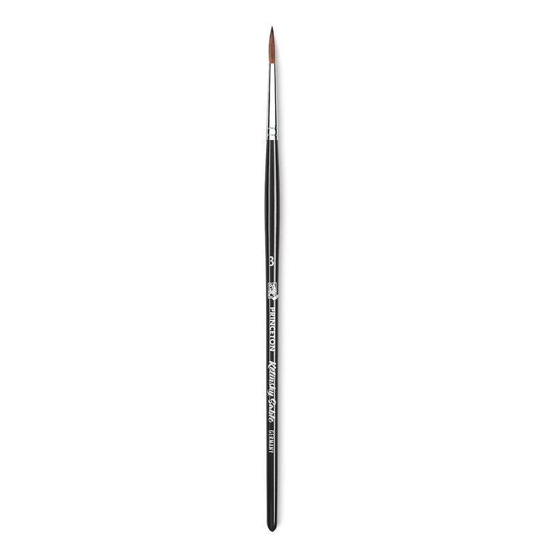 Kolinsky Red Sable Short Handle Watercolor Brushes - Art Department LLC