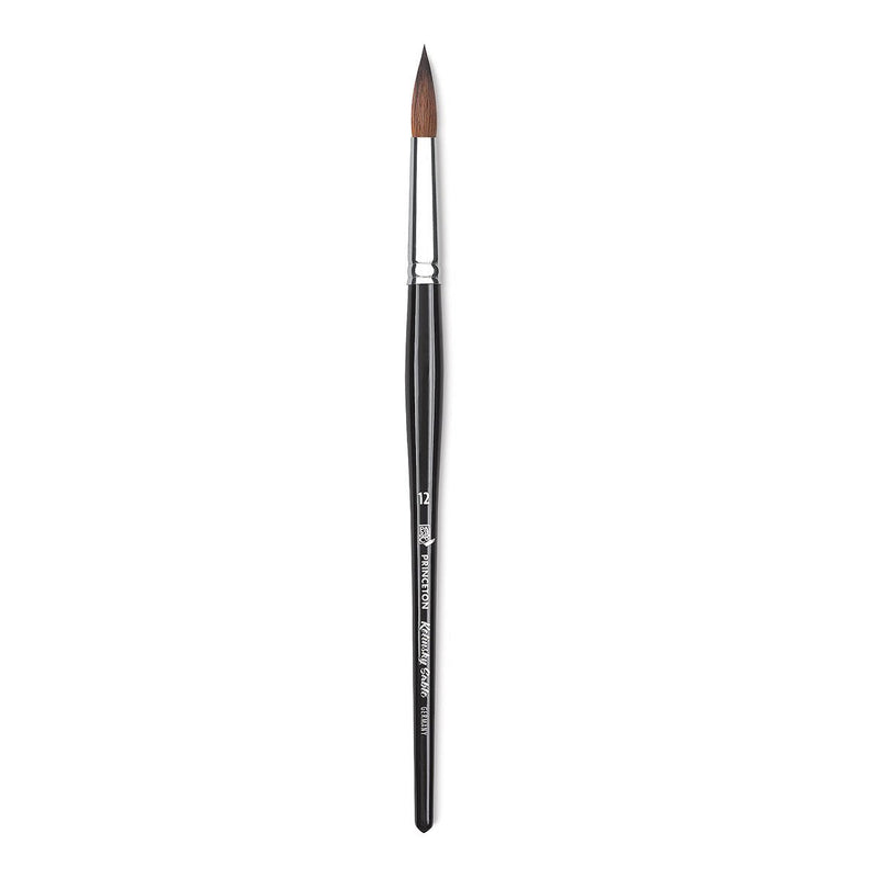 Kolinsky Red Sable Short Handle Watercolor Brushes - Art Department LLC