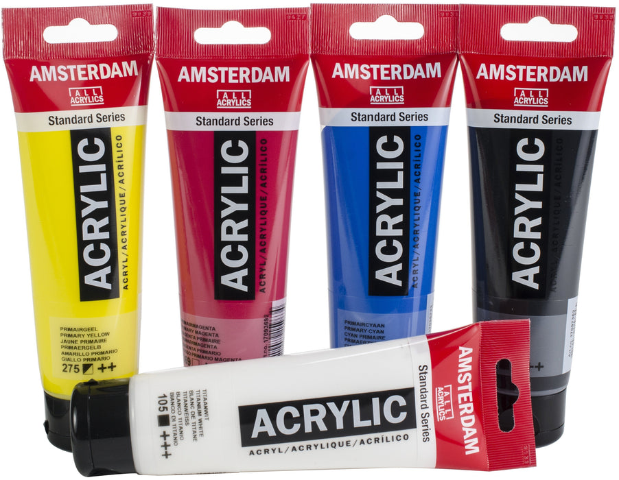 Permanent Red Violet 120ml Amsterdam Acrylic Paint - Acrylic Paint