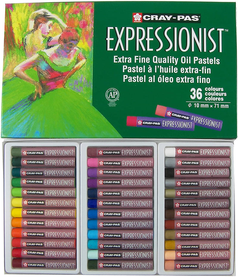 Cray - Pas Expressionist Oil Pastels, 36 - Color Set - Art Department LLC
