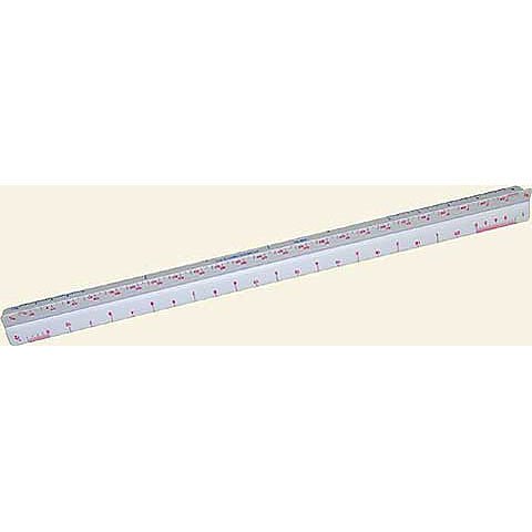 Plastic Triangular Scale, Architectural Scale - Art Department LLC